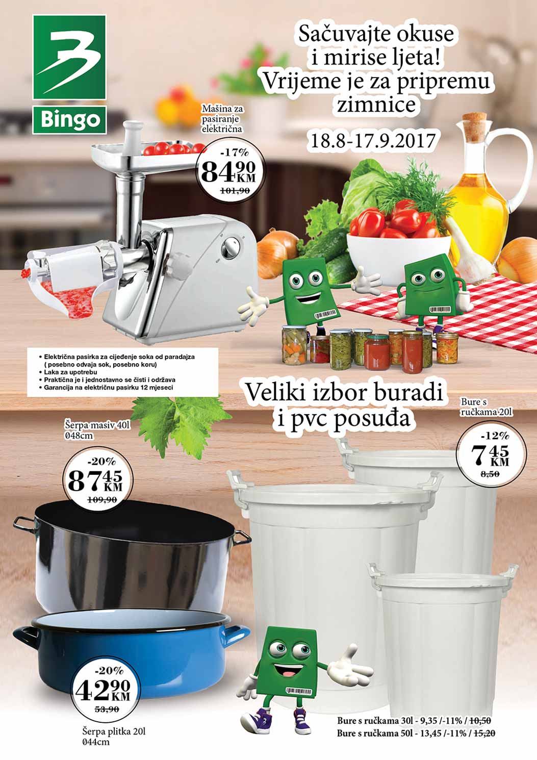 Bingo katalog zimnica - 17.09.2017.